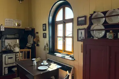 Küche/Küchenzeile in der Unterkunft Ferienhaus 