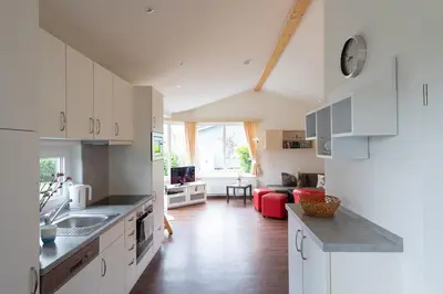 Küche/Küchenzeile in der Unterkunft Ferienhaus 