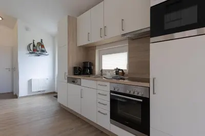 Küche/Küchenzeile in der Unterkunft Ferienhaus 
