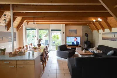 TV/Unterhaltungsangebot in der Unterkunft Ferienhaus 