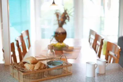 Essen im Ferienhaus oder in der Nähe