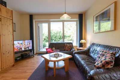TV/Unterhaltungsangebot in der Unterkunft Ferienwohnung 