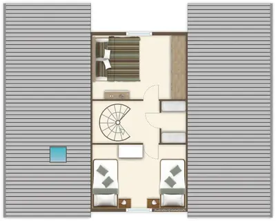 Grundriss der Unterkunft Ferienhaus Wittsand 18