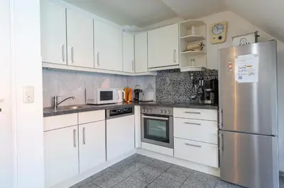 Küche/Küchenzeile in der Unterkunft Appartement 