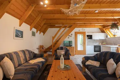 Küche/Küchenzeile in der Unterkunft Ferienhaus Vogelsand 07