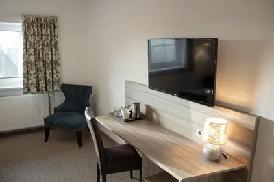 TV/Unterhaltungsangebot in der Unterkunft Cuxlandhotel Studio 202