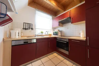 Küche/Küchenzeile in der Unterkunft Ferienhaus 