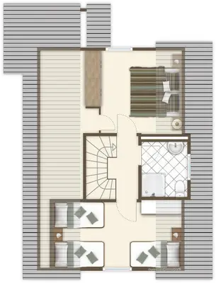 Grundriss der Unterkunft Ferienhaus Tegeler Plate 32