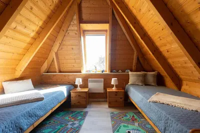Ein Sitzbereich in der Unterkunft Ferienhaus 