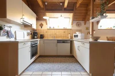 Küche/Küchenzeile in der Unterkunft Ferienhaus 