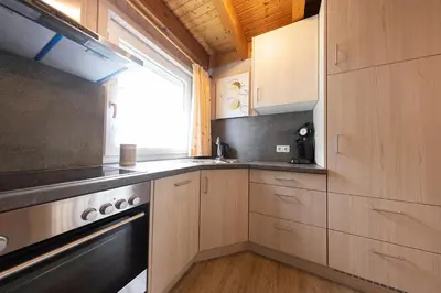 Küche/Küchenzeile in der Unterkunft Ferienhaus 