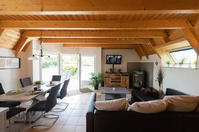 TV/Unterhaltungsangebot in der Unterkunft Ferienhaus Ostertill 09