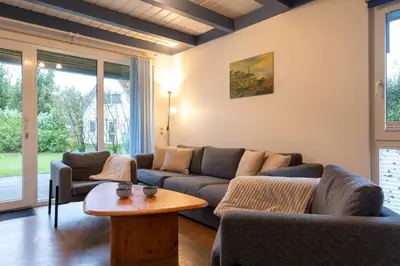 Ein Sitzbereich in der Unterkunft Ferienhaus 
