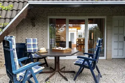 Ein Patio oder anderer Außenbereich in der Unterkunft Ferienhaus 