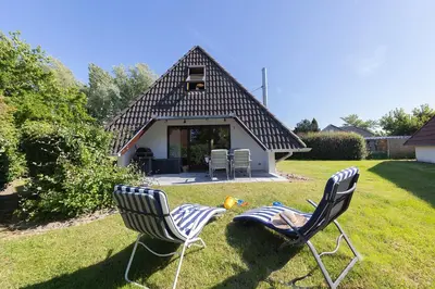 Ein Garten an der Unterkunft Ferienhaus 