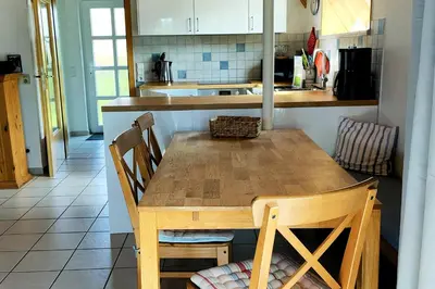 Küche/Küchenzeile in der Unterkunft Ferienhaus 