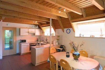 Küche/Küchenzeile in der Unterkunft Ferienhaus 
