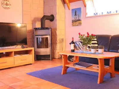 TV/Unterhaltungsangebot in der Unterkunft Ferienhaus MoinMoin