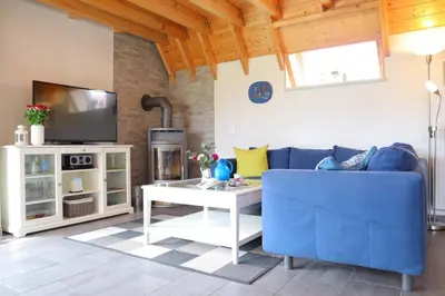 TV/Unterhaltungsangebot in der Unterkunft Ferienhaus Zimmers-Nordseehaus
