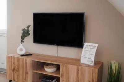 TV/Unterhaltungsangebot in der Unterkunft Ferienwohnung Küstenliebe