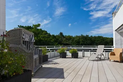 Ein Balkon oder eine Terrasse in der Unterkunft Haus Frauenpreiss F302