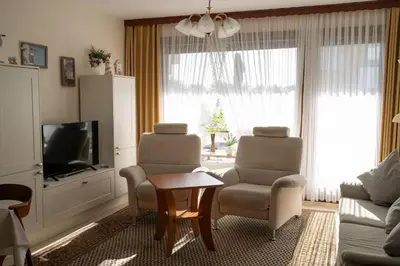 TV/Unterhaltungsangebot in der Unterkunft Schloß Am Meer - Wohnung 26