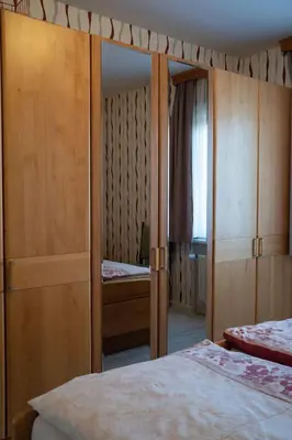 Ein Bett oder Betten in einem Zimmer der Unterkunft Schloß Am Meer - Wohnung 26