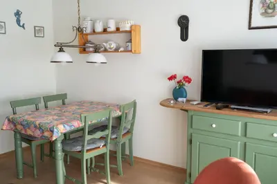 TV/Unterhaltungsangebot in der Unterkunft Schloß Am Meer - Wohnung 35