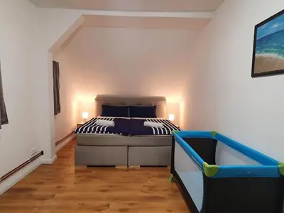 Ein Bett oder Betten in einem Zimmer der Unterkunft Holiday home Oase Balje
