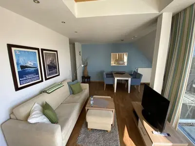 TV/Unterhaltungsangebot in der Unterkunft luxury holiday apartment Duhnenblick
