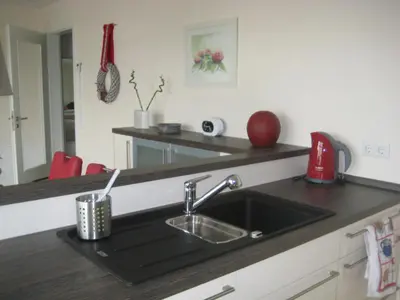 Küche/Küchenzeile in der Unterkunft Appartements Buesum DS10