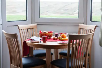 Essen in der Ferienwohnung oder in der Nähe