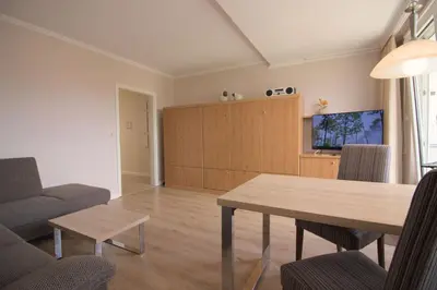 TV/Unterhaltungsangebot in der Unterkunft Ferienwohnungen Reimann Wohnung 11