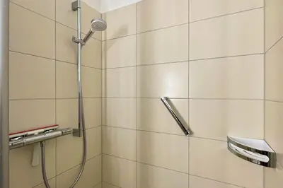 Ein Badezimmer in der Unterkunft Ferienwohnungen Reimann Wohnung 4