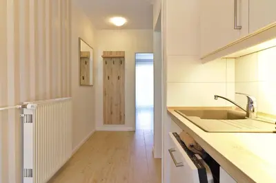 Küche/Küchenzeile in der Unterkunft Ferienwohnungen Reimann Wohnung 4