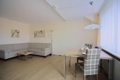 Ein Sitzbereich in der Unterkunft Ferienwohnungen Reimann Wohnung 12