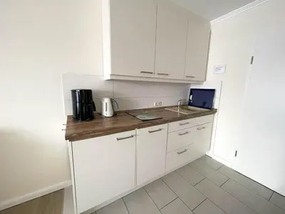 Küche/Küchenzeile in der Unterkunft Ferienwohnungen Reimann Wohnung 12