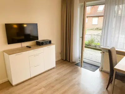 TV/Unterhaltungsangebot in der Unterkunft Ferienwohnungen Reimann Wohnung 1