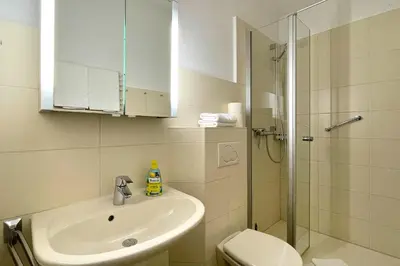 Ein Badezimmer in der Unterkunft Ferienwohnungen Reimann Wohnung 1