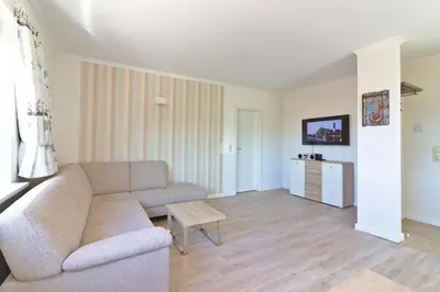 TV/Unterhaltungsangebot in der Unterkunft Ferienwohnungen Reimann Wohnung 15