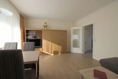 Ein Sitzbereich in der Unterkunft Ferienwohnungen Reimann Wohnung 5