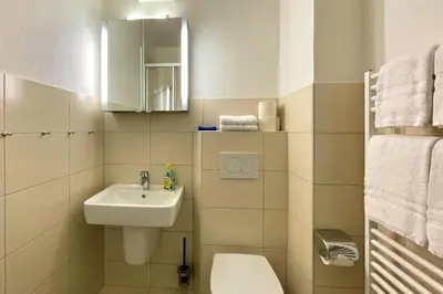 Ein Badezimmer in der Unterkunft Ferienwohnungen Reimann Wohnung 07