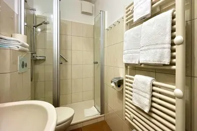 Ein Badezimmer in der Unterkunft Ferienwohnungen Reimann Wohnung 9