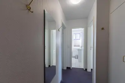 Ein Badezimmer in der Unterkunft Haus Nordseeperle Wohnung 6
