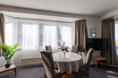 TV/Unterhaltungsangebot in der Unterkunft Haus Nordseeperle Wohnung 6