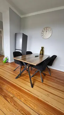 Grundriss der Unterkunft 3 Zimmer Balkon top möbliertes Apartment