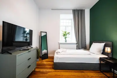 Grundriss der Unterkunft 4 Zimmer hochwertig saniertes Cityapartment ruhig gelegen
