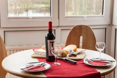 Essen in der Ferienwohnung oder in der Nähe