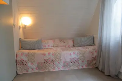 Ein Bett oder Betten in einem Zimmer der Unterkunft Watt´n Glück