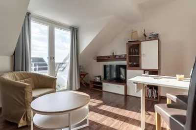 TV/Unterhaltungsangebot in der Unterkunft Ferienwohnung in Büsum